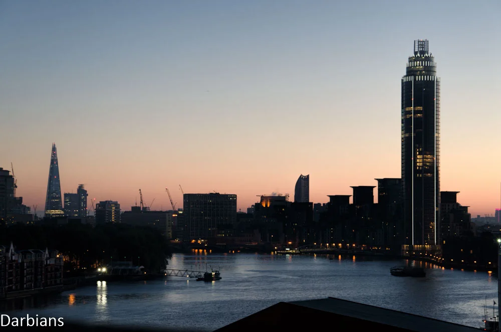 Sunreise over the Thames