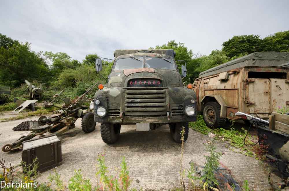 Abandoned Bedford Military Van