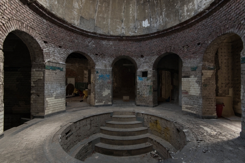 Abandoned Roman Style Bath House