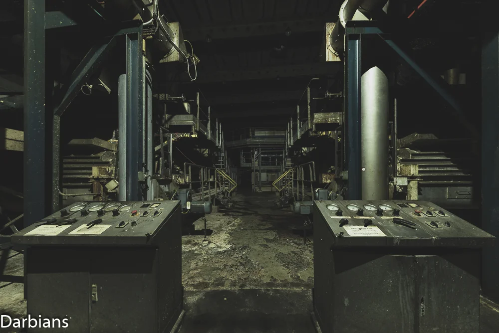 Abandoned papermill France