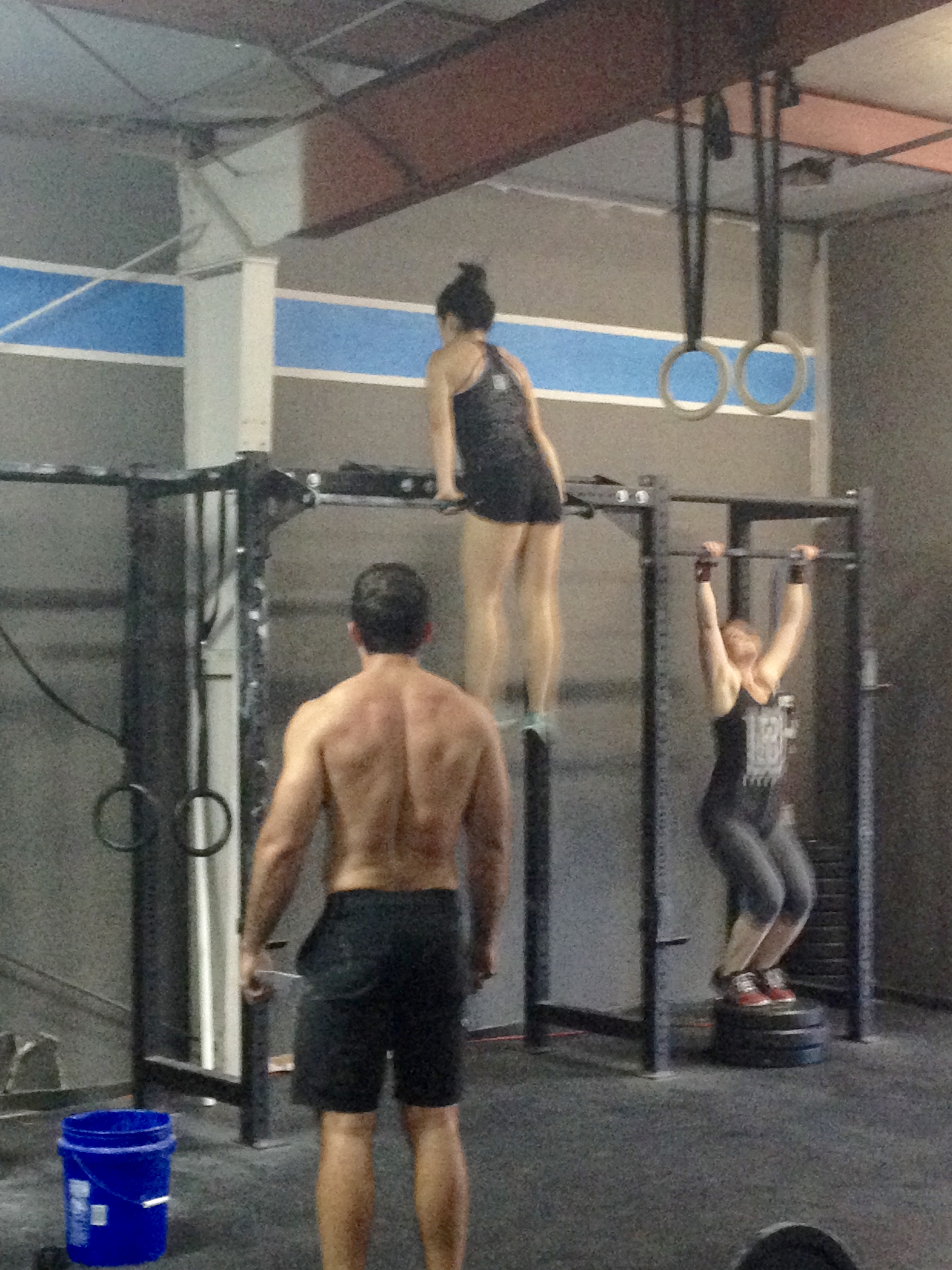 Open Workout 16.2 Last Year: Power Snatches & Muscle Ups OR Jumping Pull Ups