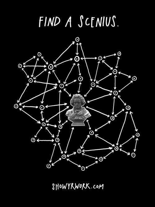 Drawing by Austin Kleon from his book Show Your Work.