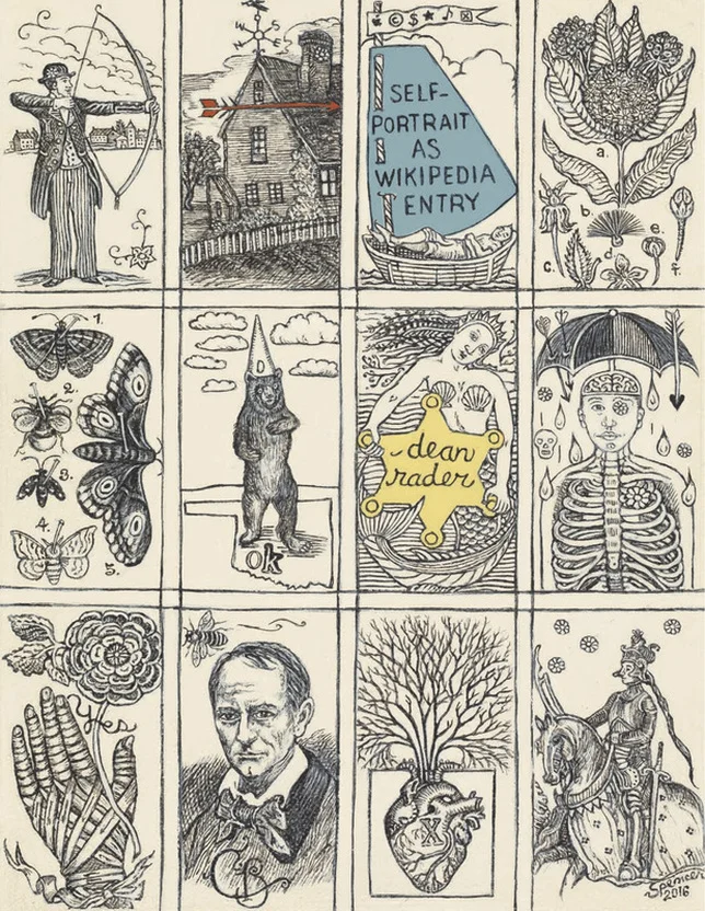 Cover art from Self-Portrait As Wikipedia Entry