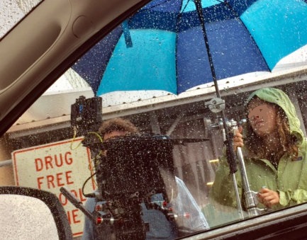 The show must go on despite the rain.