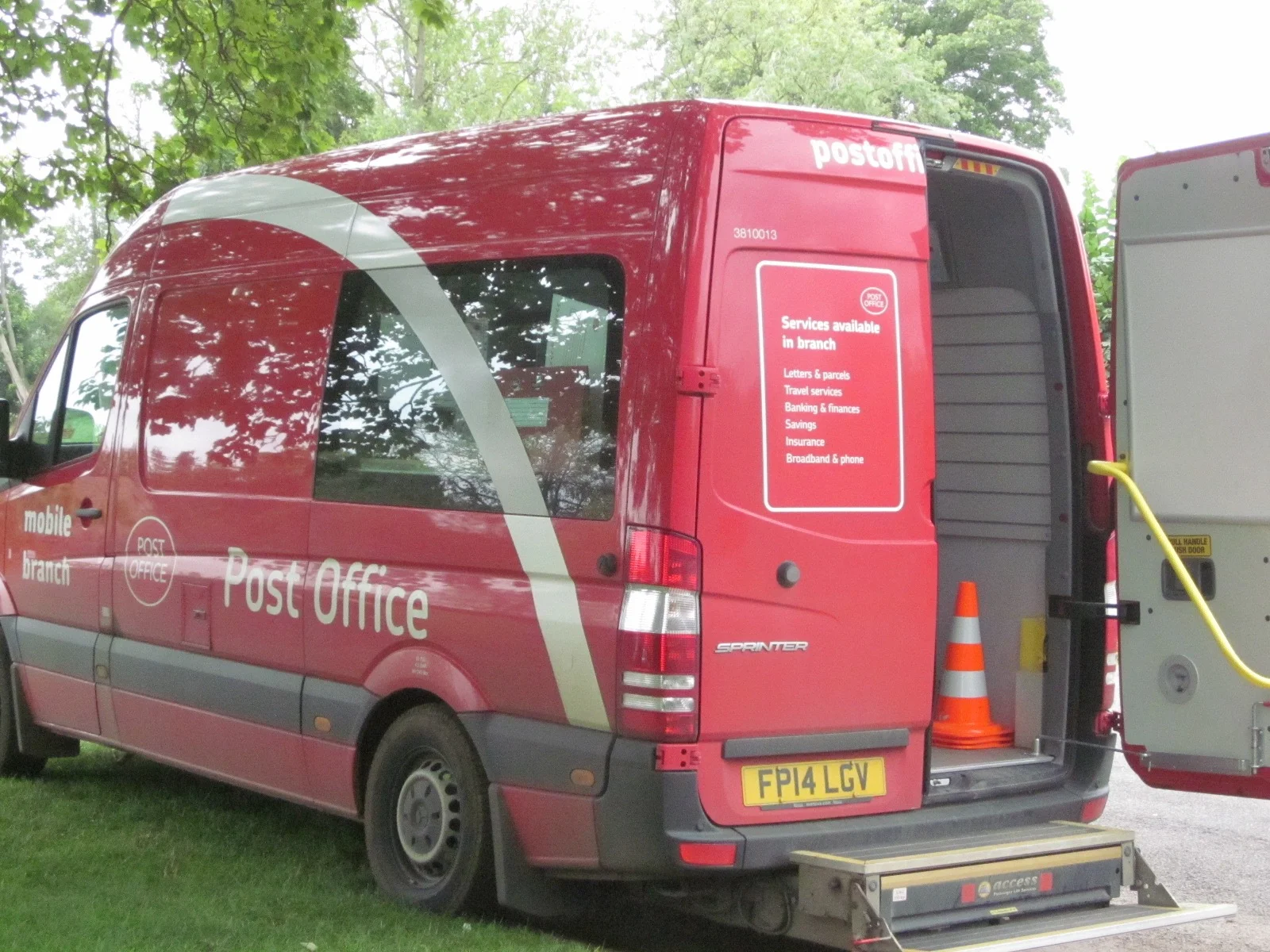 A mobile post office