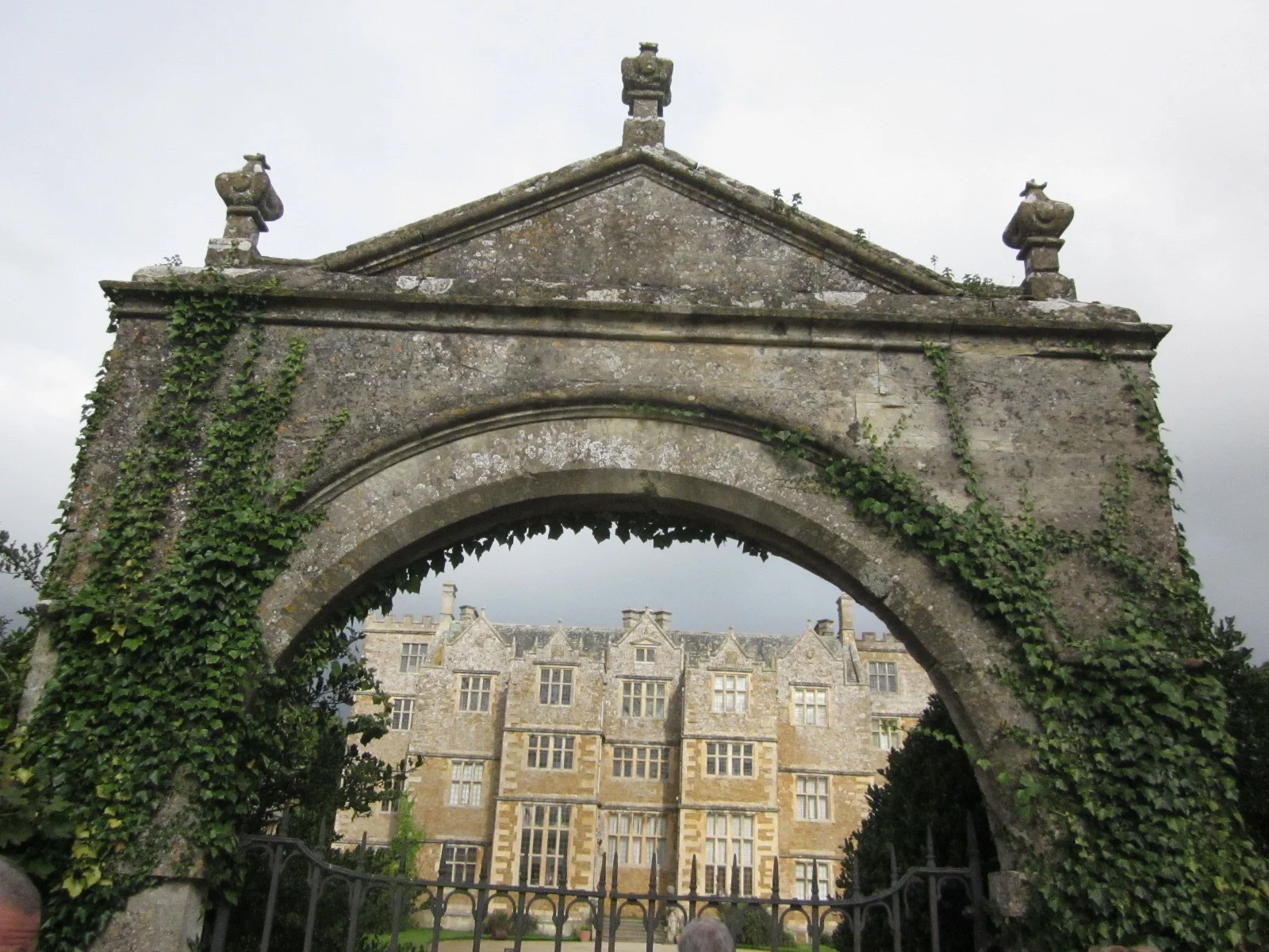 Chastleton House, built between 1607-1612. Recently, WOLF HALL was filmed here.