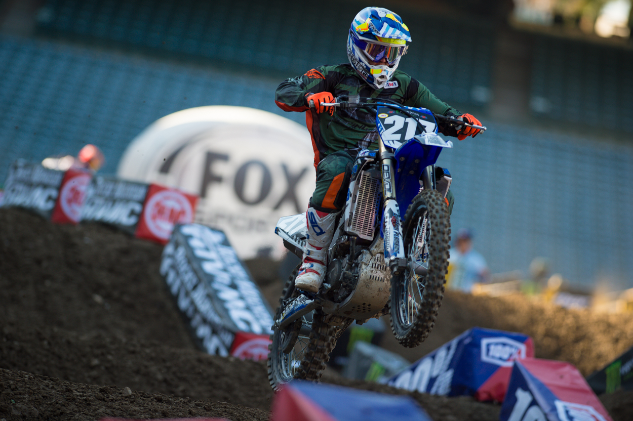 Ryan Breece laying down some solid laps at A1