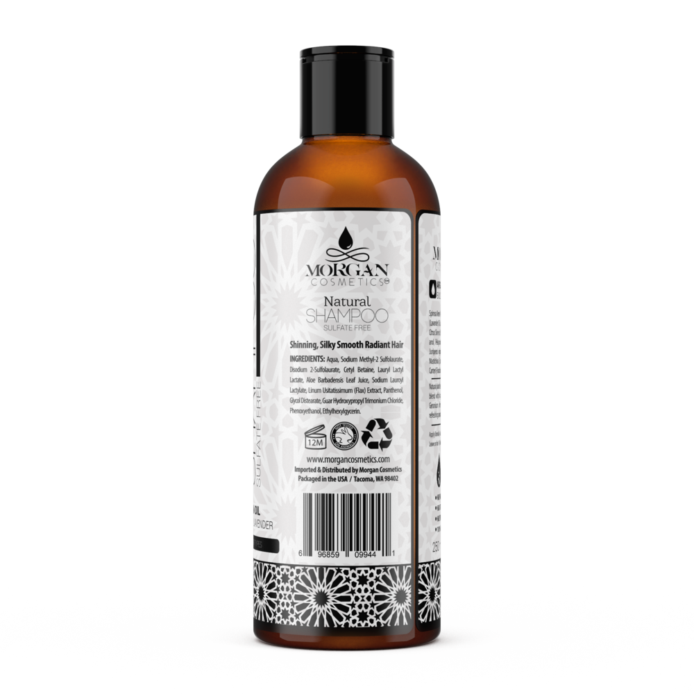アルガンサルフェートフリーシャンプー ラベンダー 8オンス 236 59ml Organic Argan Oil Morgan Cosmetics アルガンサルフェートフリーシャンプー ラベンダー 8オンス 236 59ml Organic Argan Oil Morgan Cosmetics