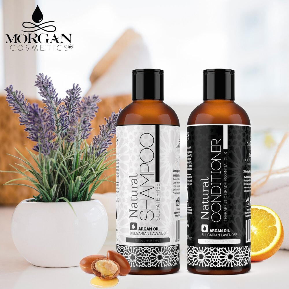 アルガンサルフェートフリーシャンプー ラベンダー 8オンス 236 59ml Organic Argan Oil Morgan Cosmetics アルガンサルフェートフリーシャンプー ラベンダー 8オンス 236 59ml Organic Argan Oil Morgan Cosmetics