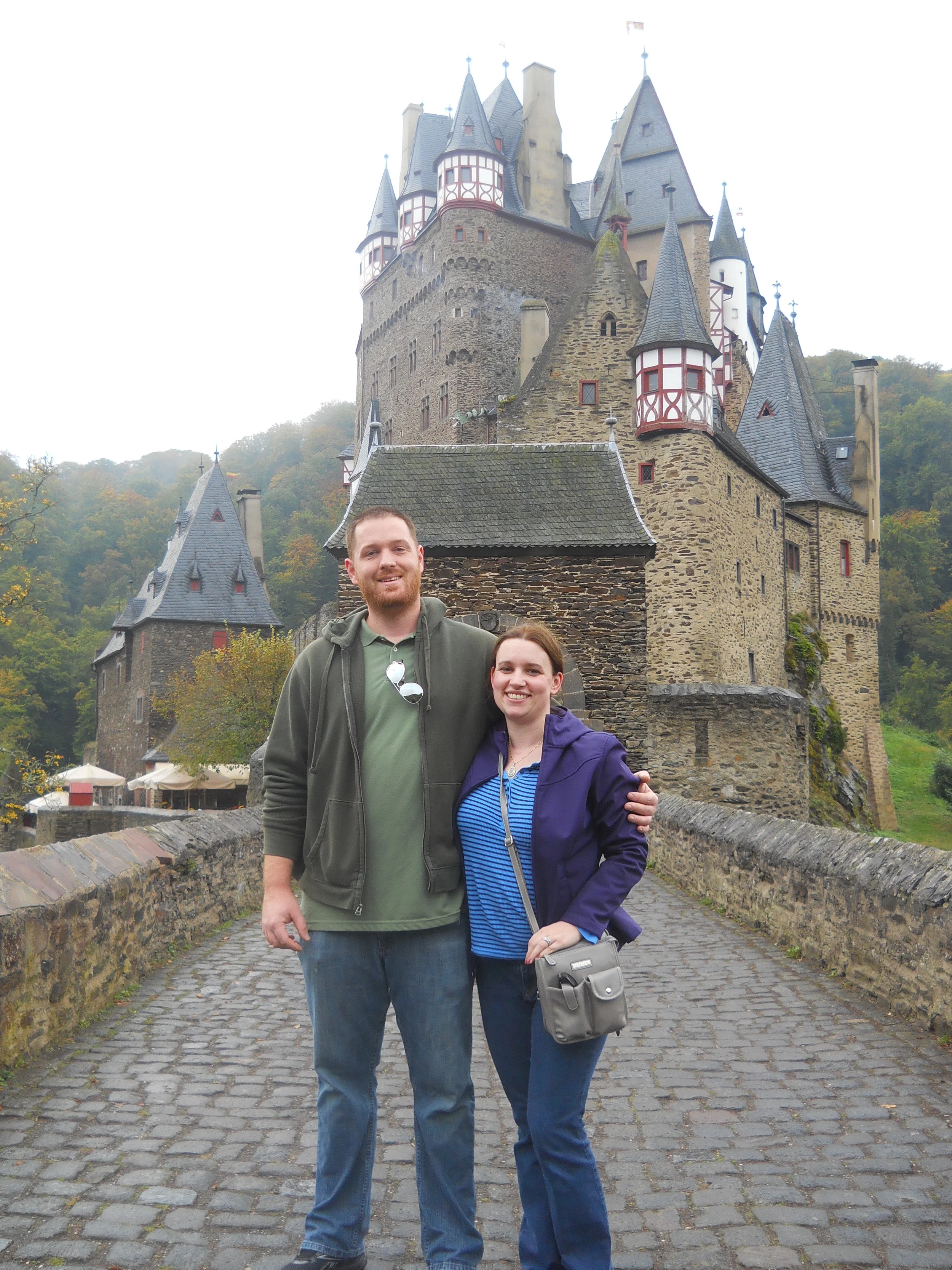 With my husband, Matt in Germany