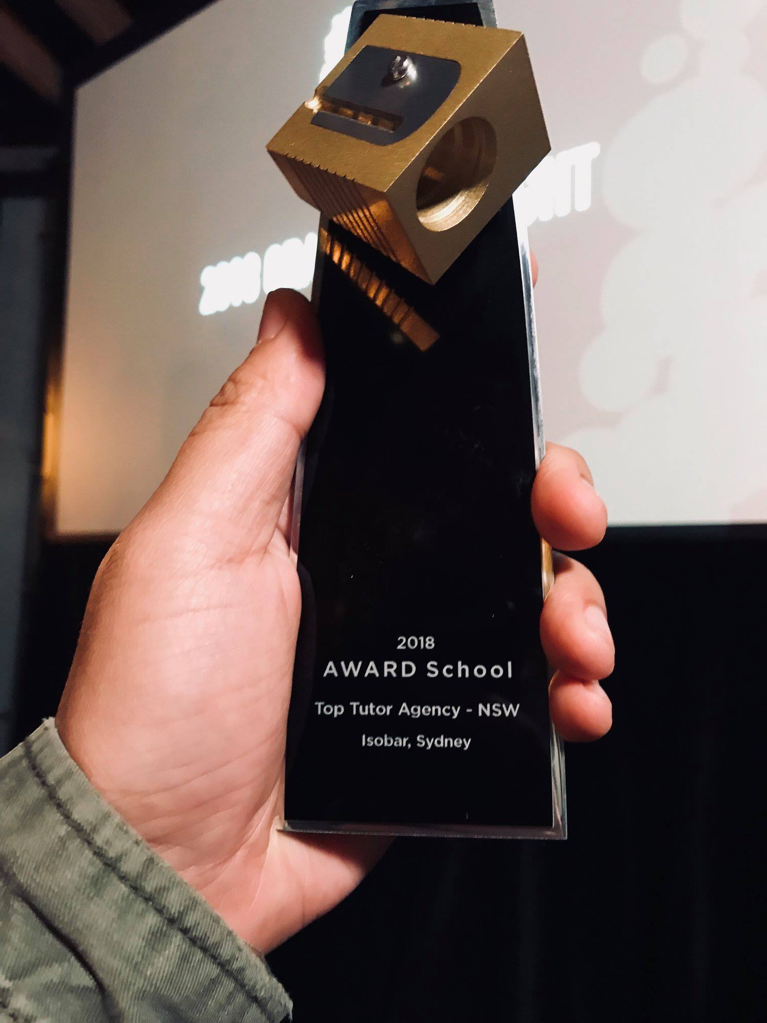 The AWARD Award. 