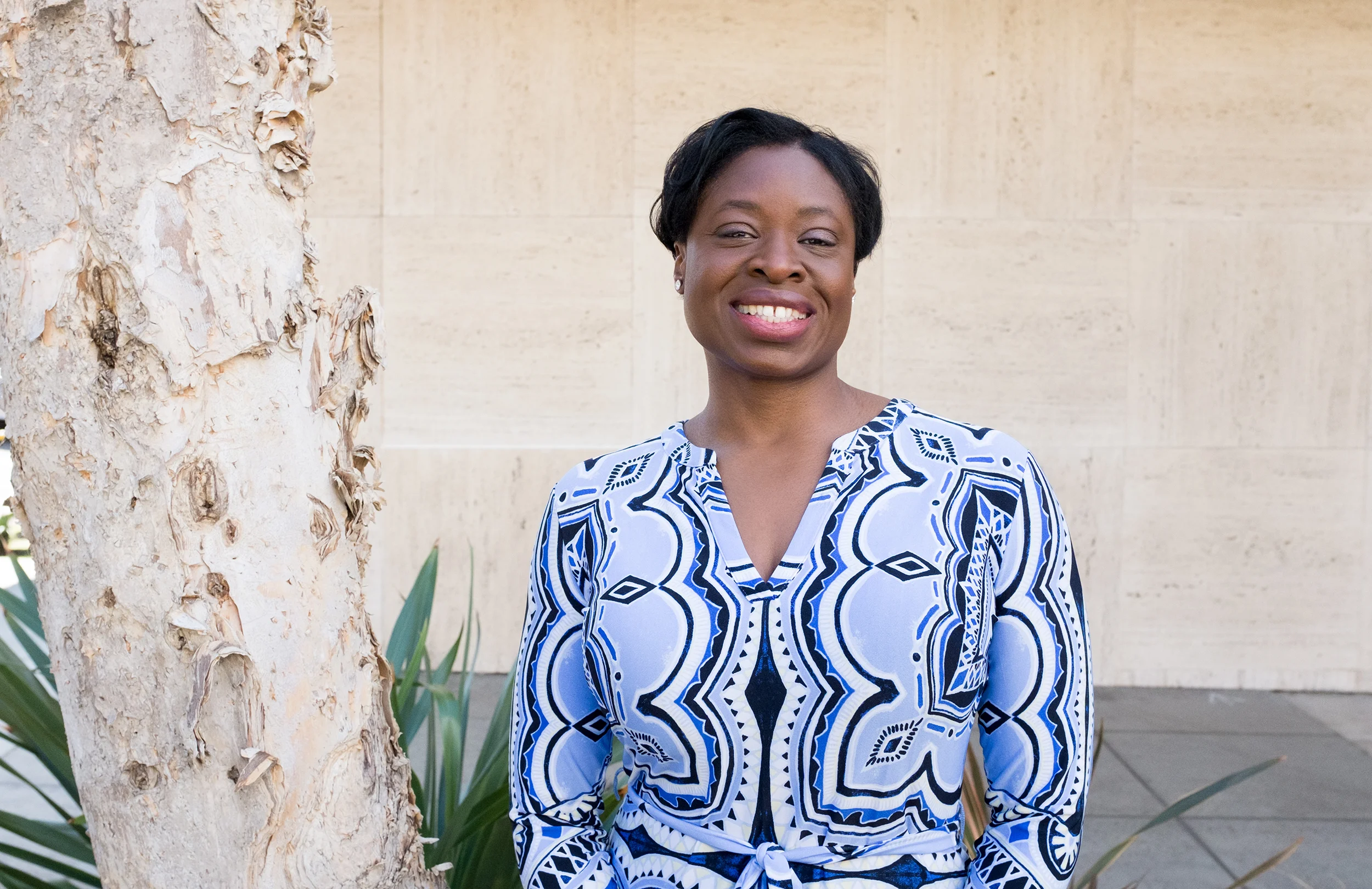 n ess okonkwo Investment banker and President of the Junior League of Los Angeles, Miracle Mile
