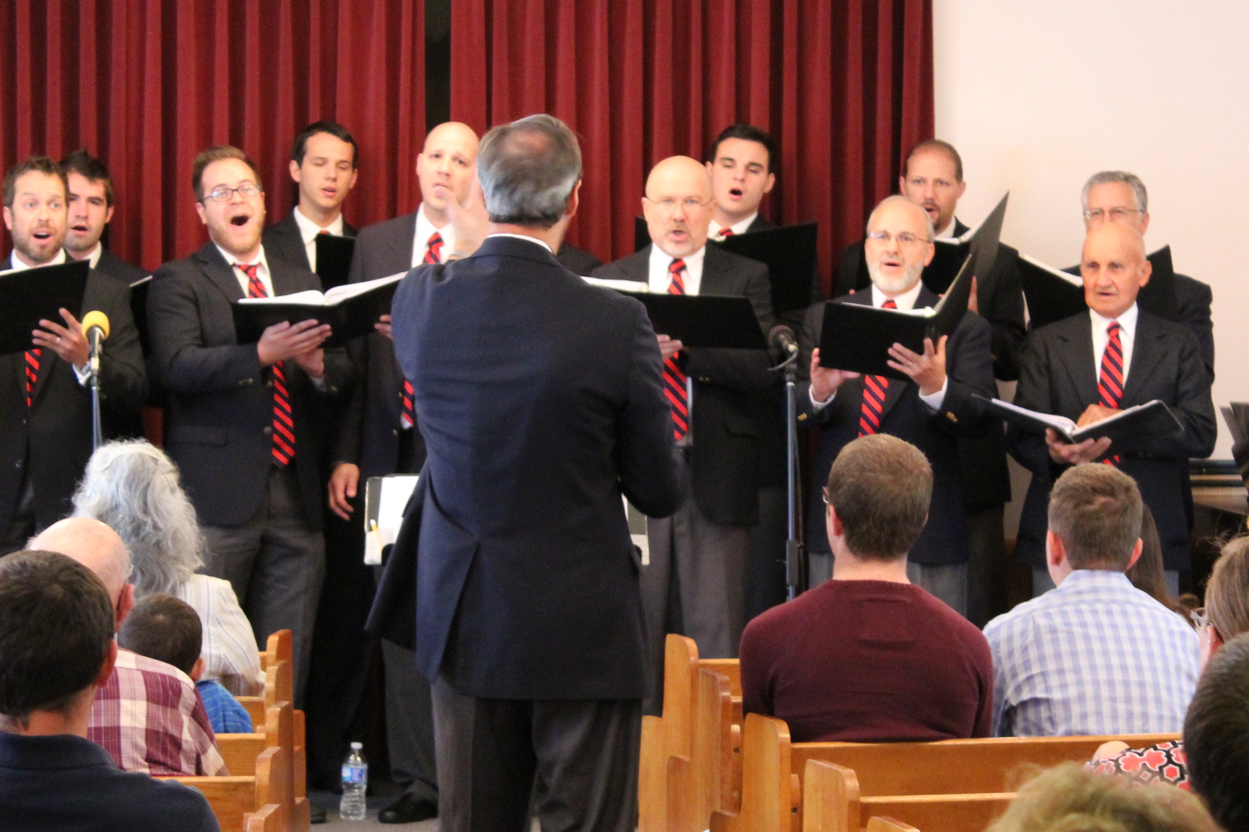  The Christian Choristers sang at Community Bible Church on Sunday, September 14. 