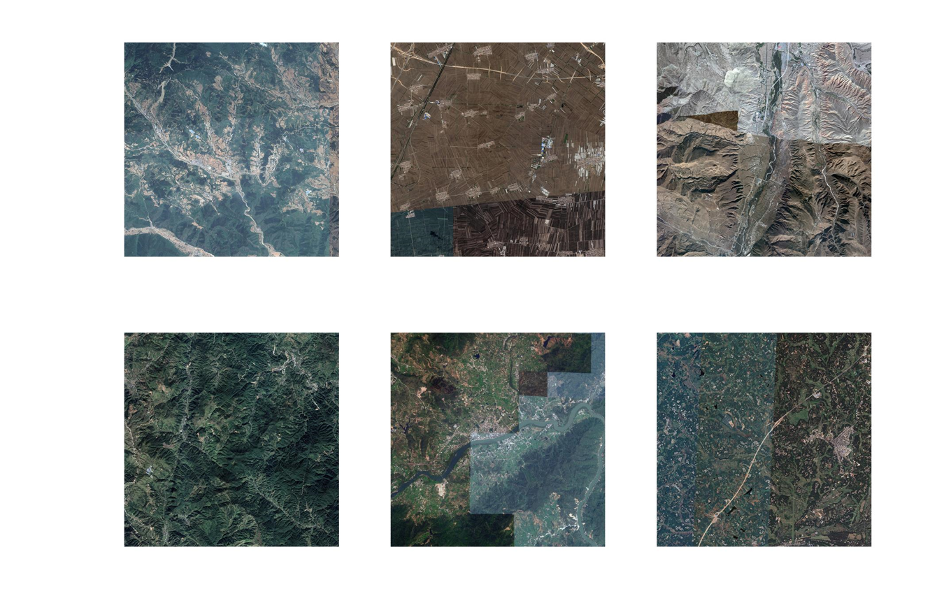Satellite Imagery from six regions (10km regions)