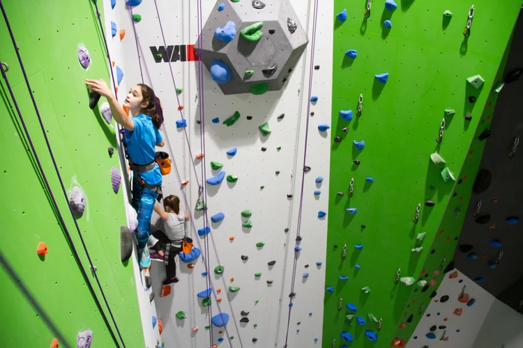 Bouldering wall