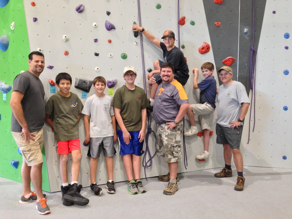 Onsight Rock Gym • Indoor Rock Climbing • Knoxville, TNScouts