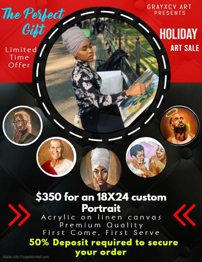 CUSTOM PORTRAIT DEPOSIT