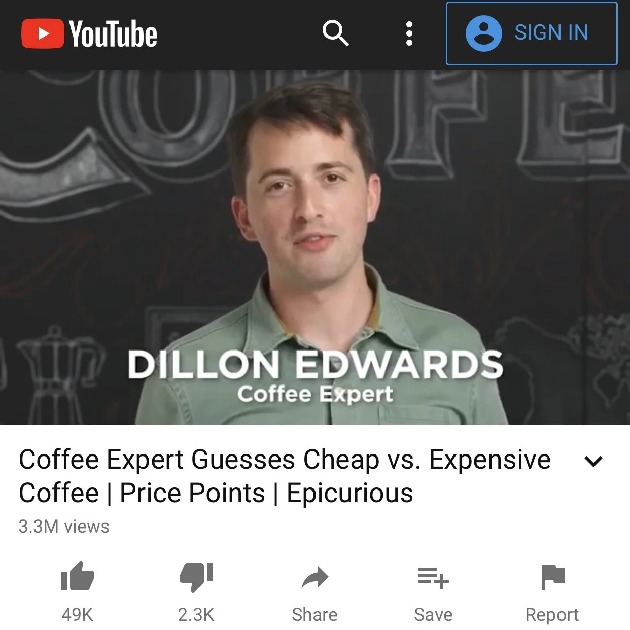 Coffee Expert Guesses Cheap vs. Expensive Coffee