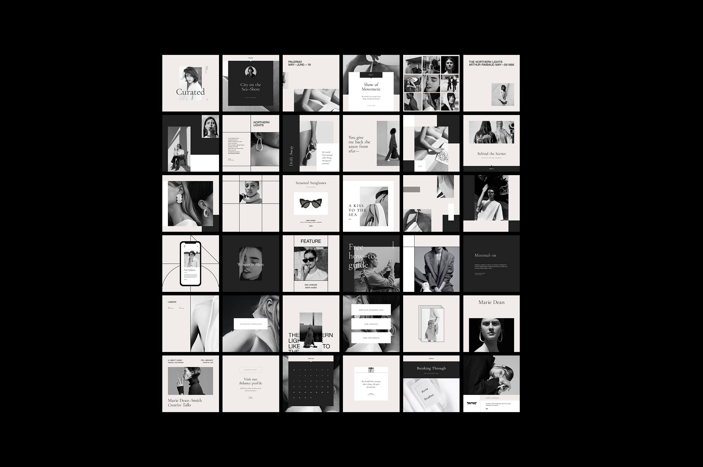 Essentialist Social Media Pack by Temply