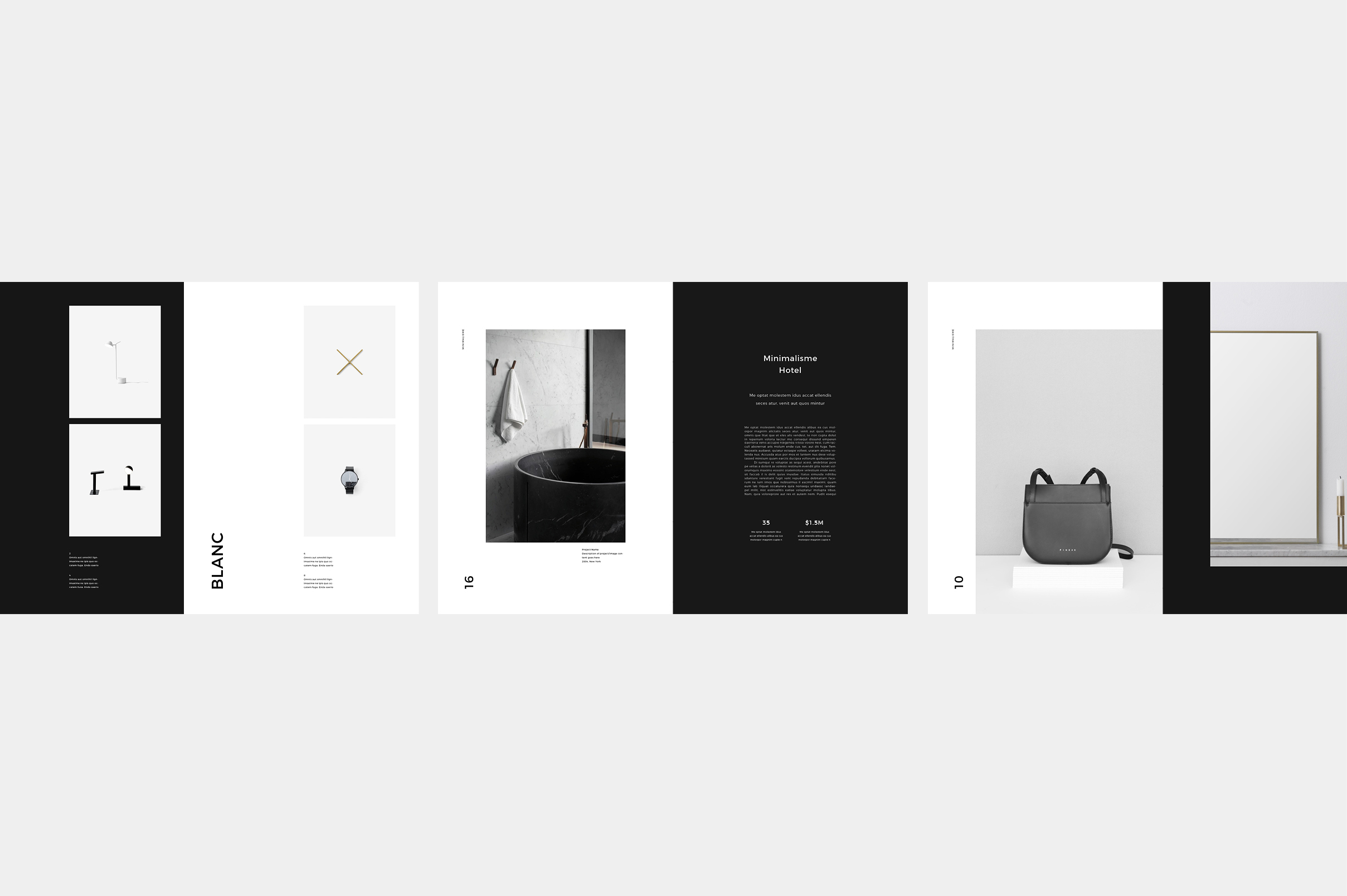 Portfolio Minimalisme by Temply