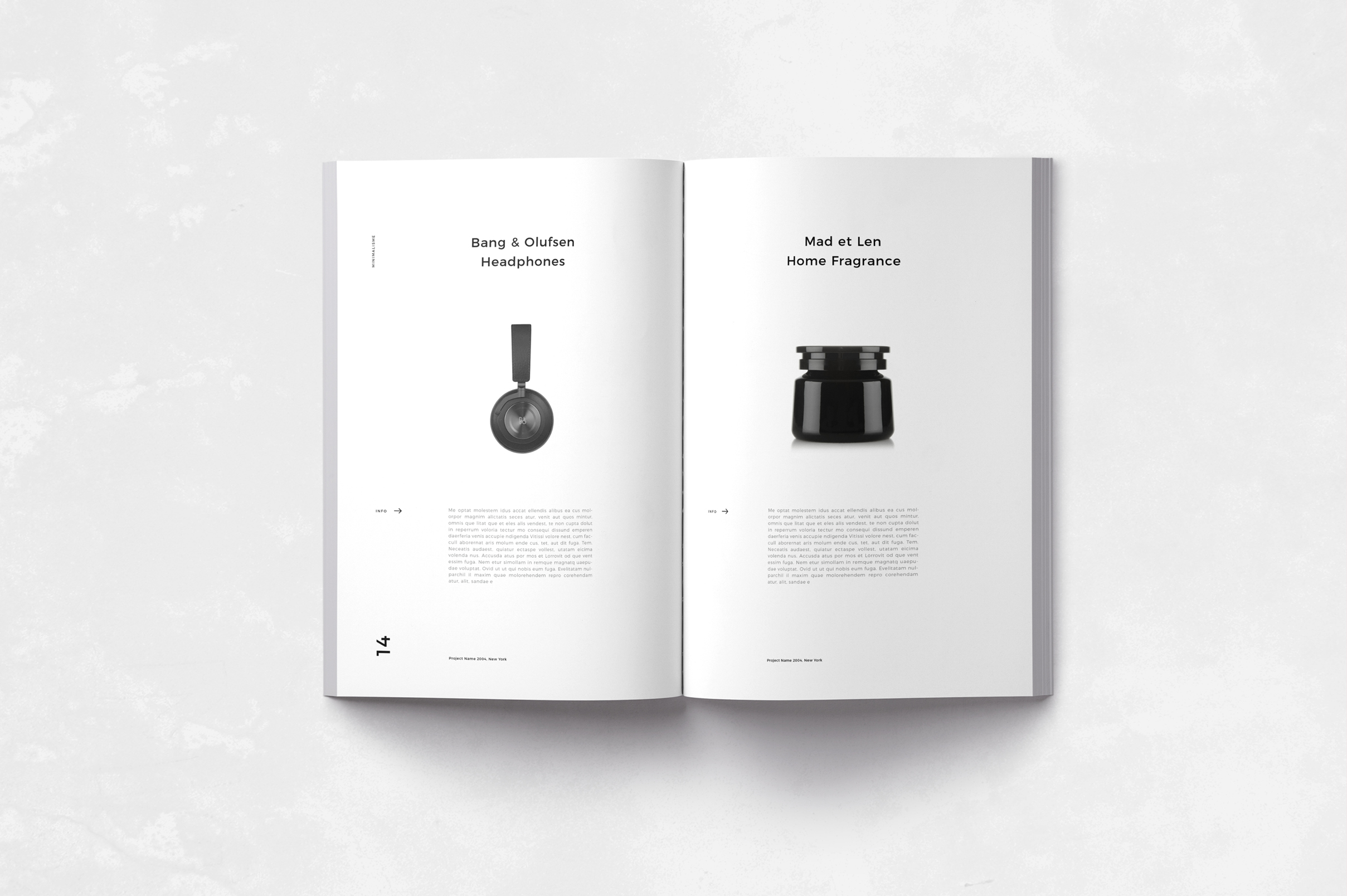 Portfolio Minimalisme by Temply