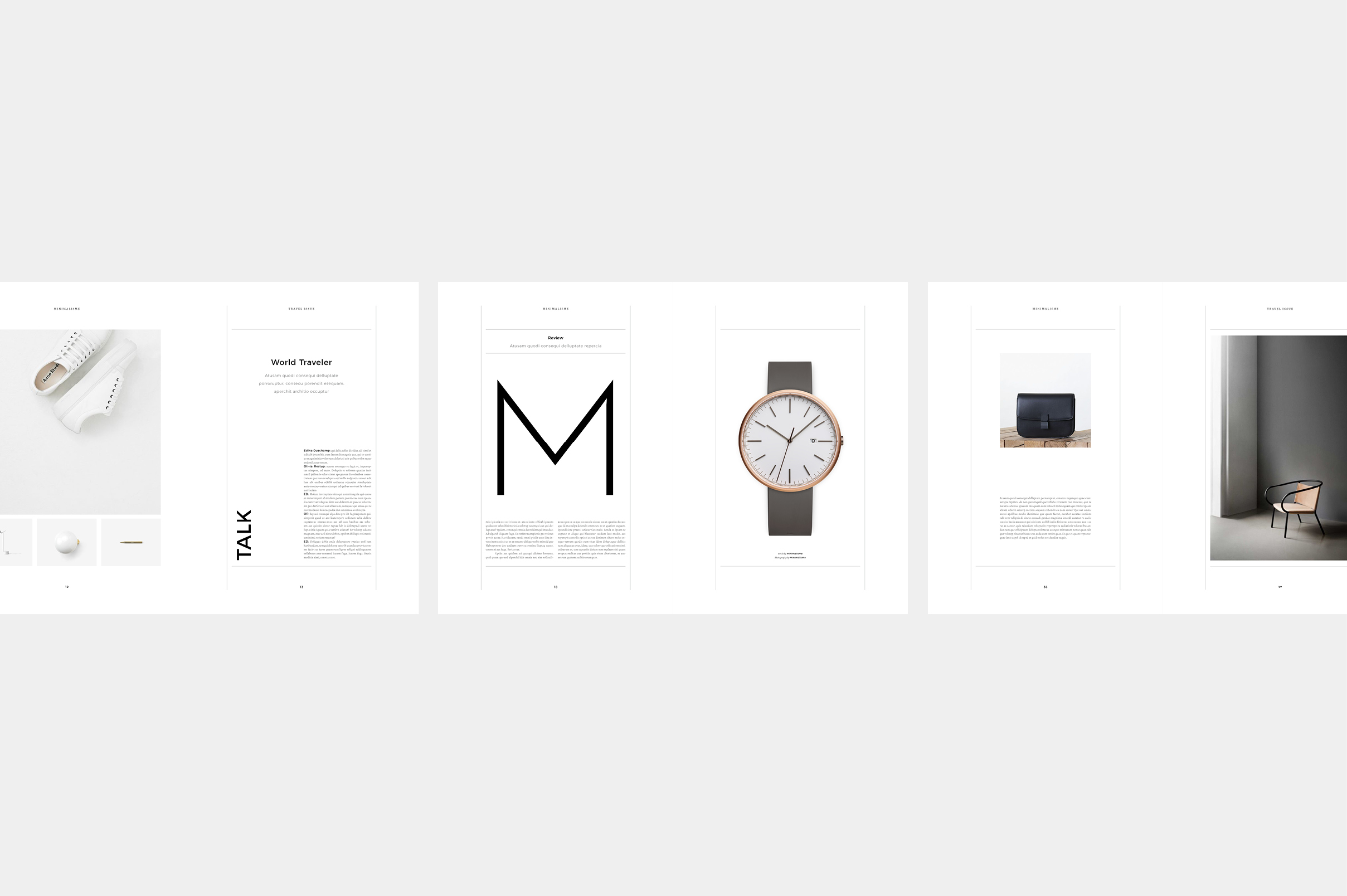 Magazine Minimalisme by Temply