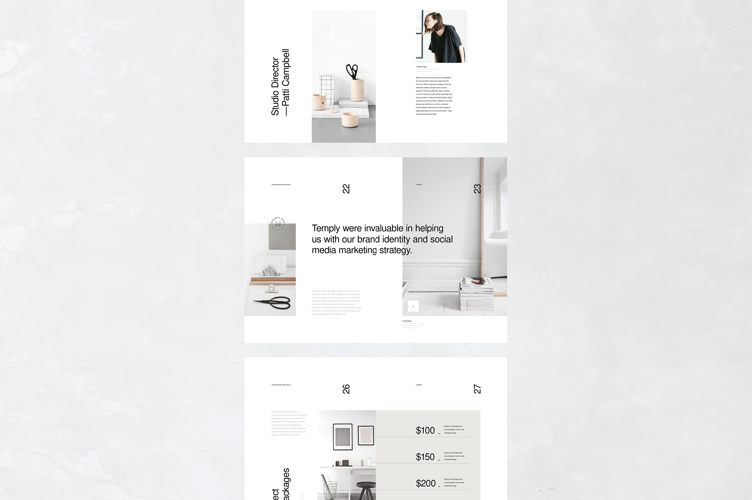 Proposal Minimalisme by Temply