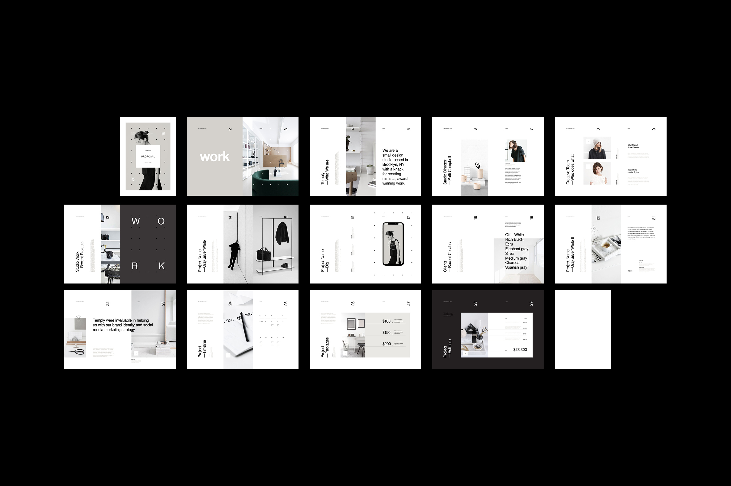 Proposal Minimalisme by Temply