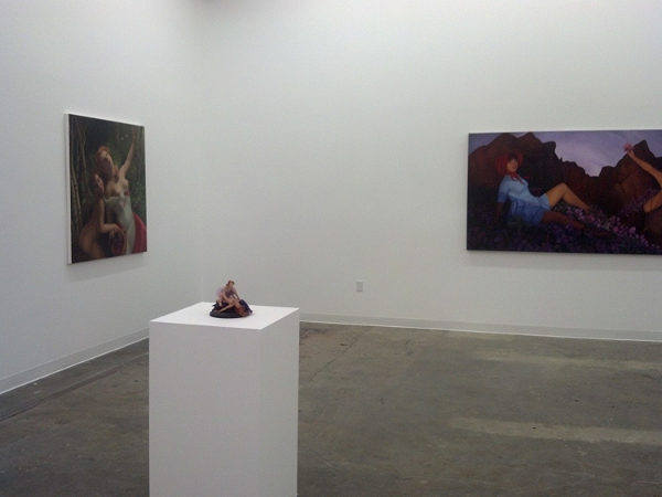  Laura Krifka Reap the Whirlwind exhibition at CB1 Gallery's new space on Santa Fe Ave.