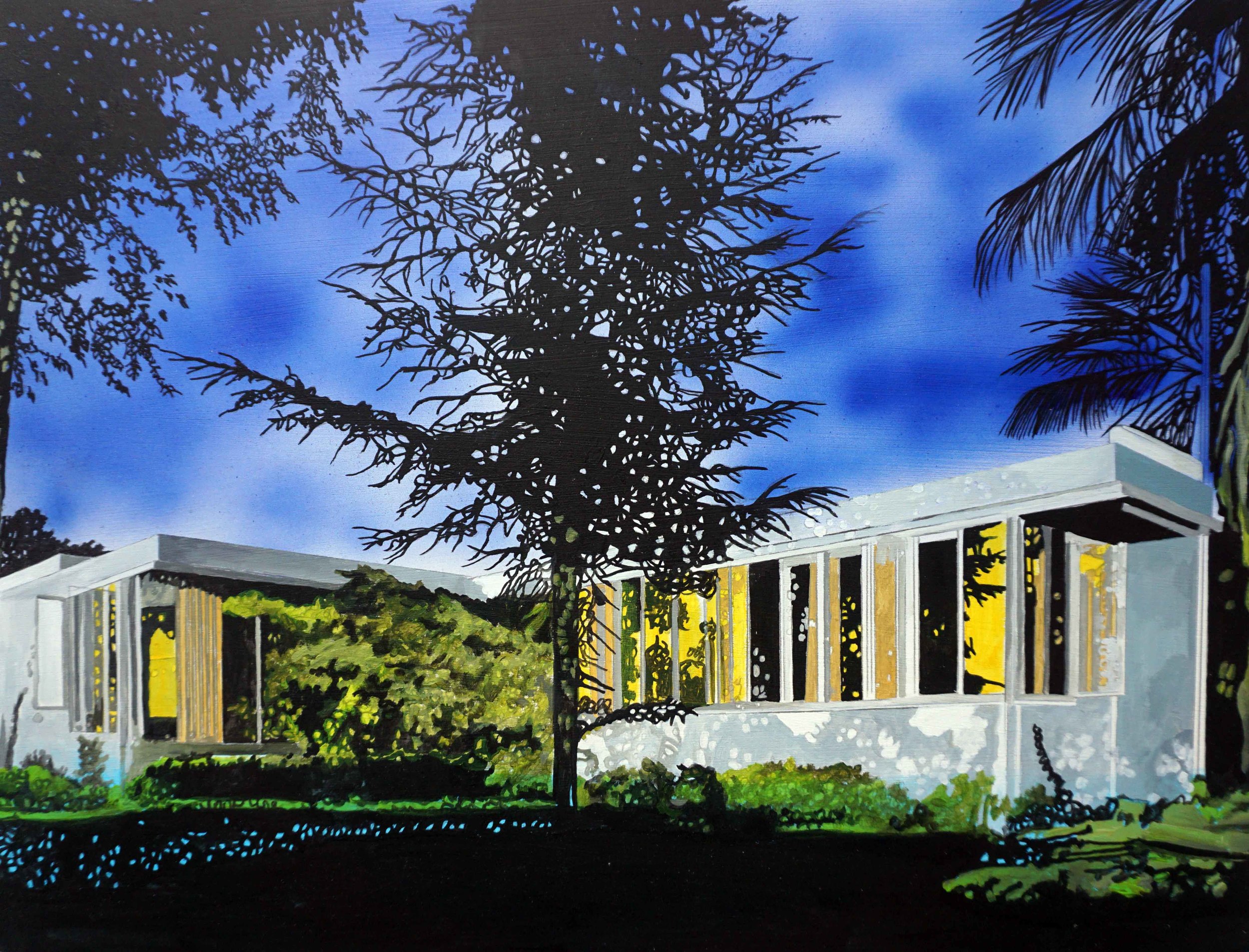 O'Kane_Neutra Richter House_11.75 x 15.75 in.jpg