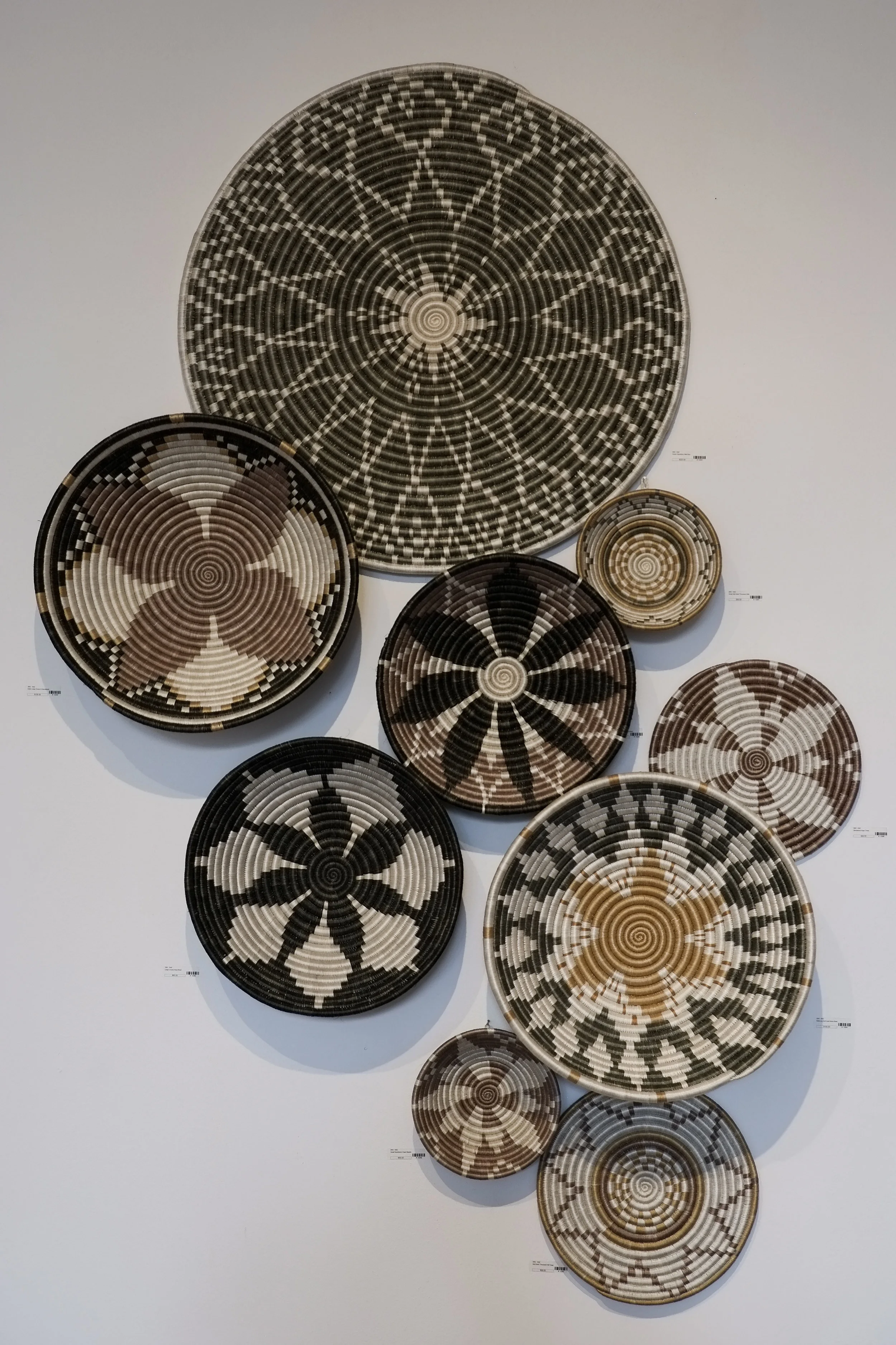 fairtrade woven bowls