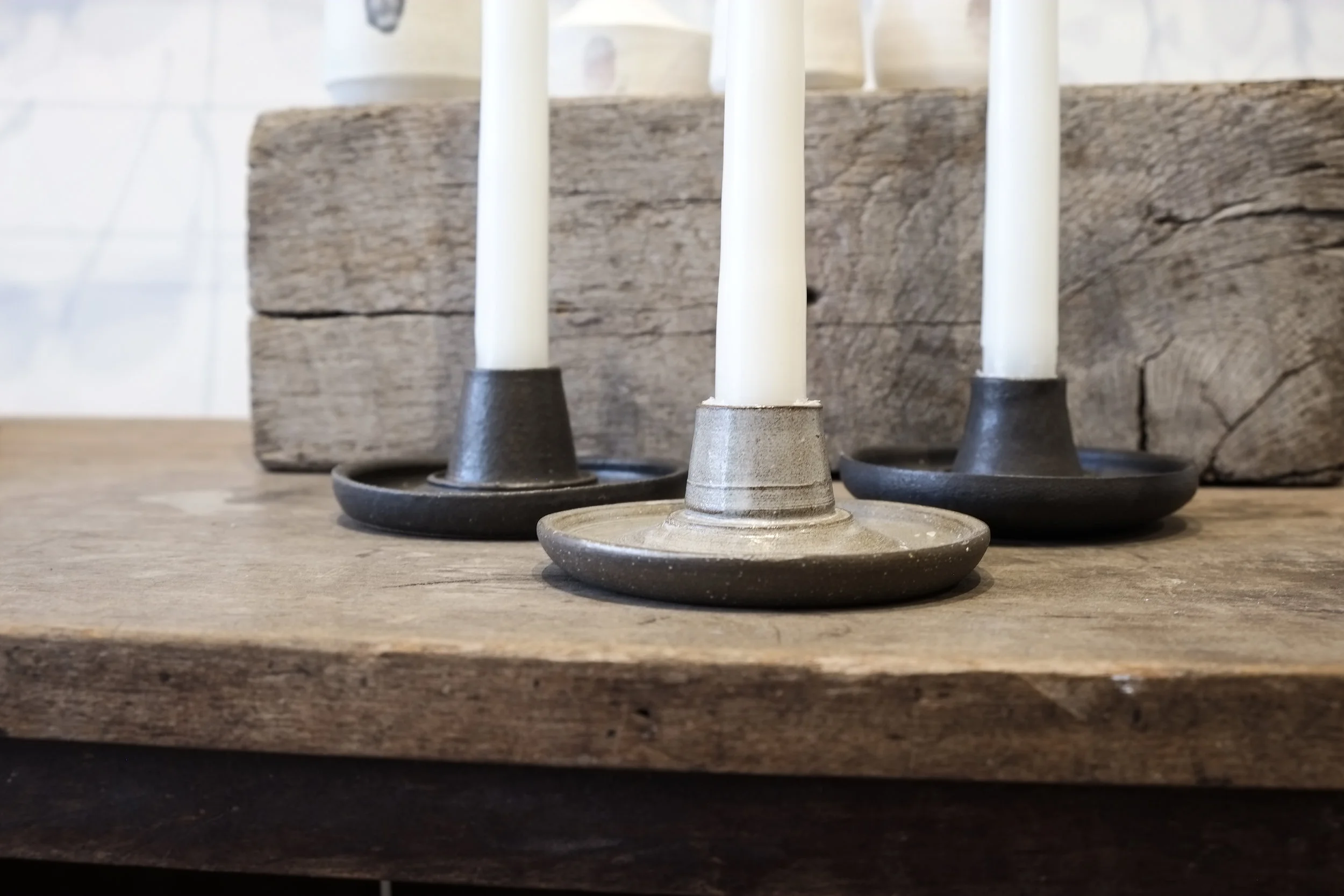 Copy of handmade Ceramic Candle Holders