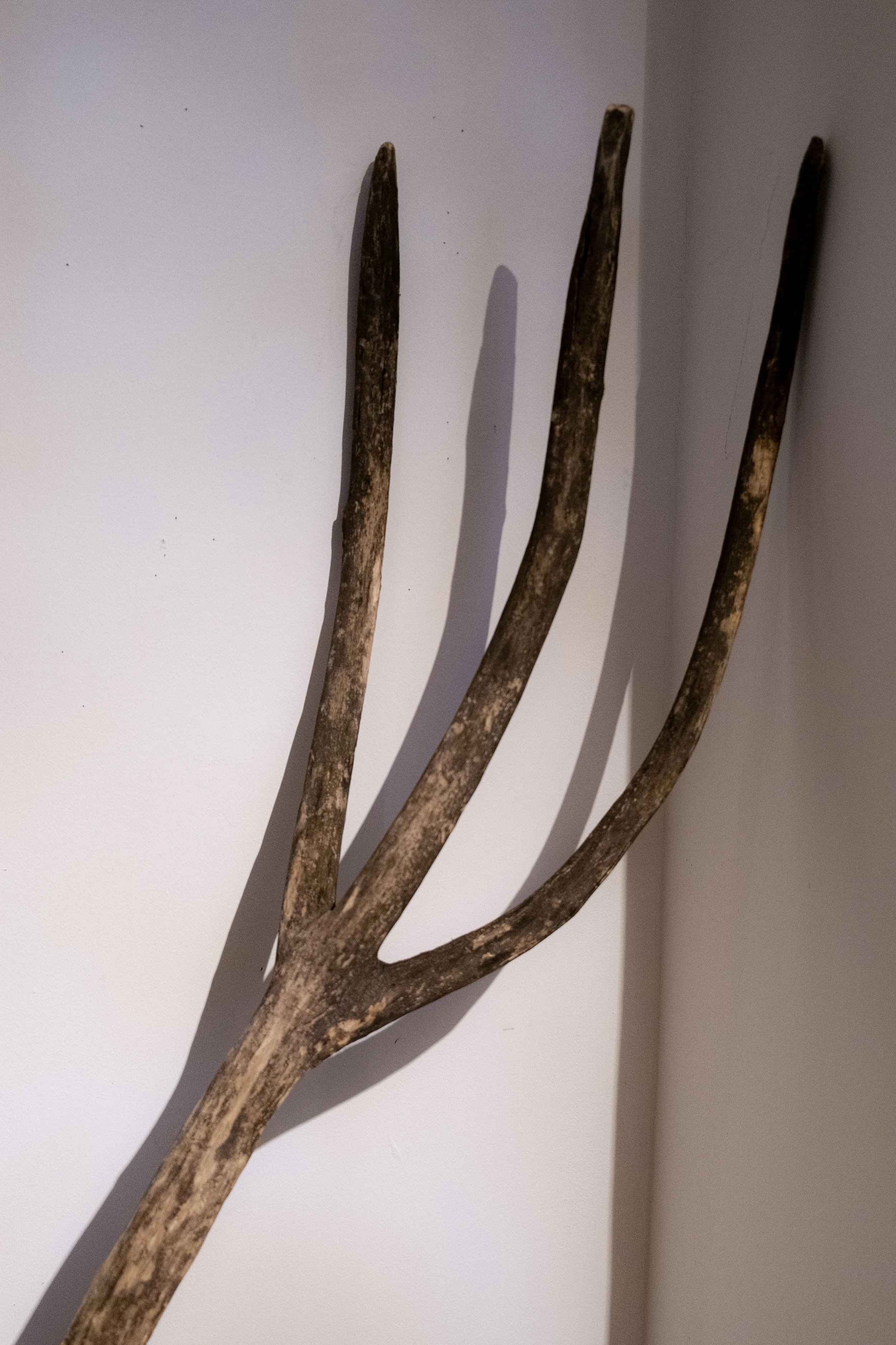 Primitive Wooden Pitchfork