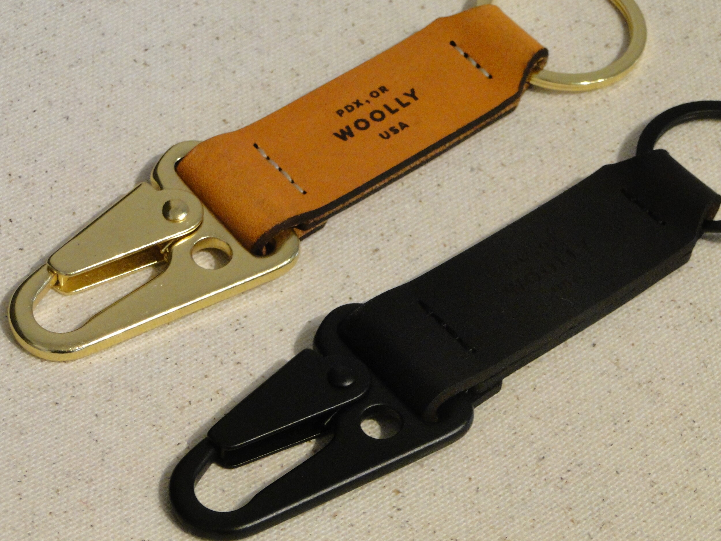 Leather Key Clip 