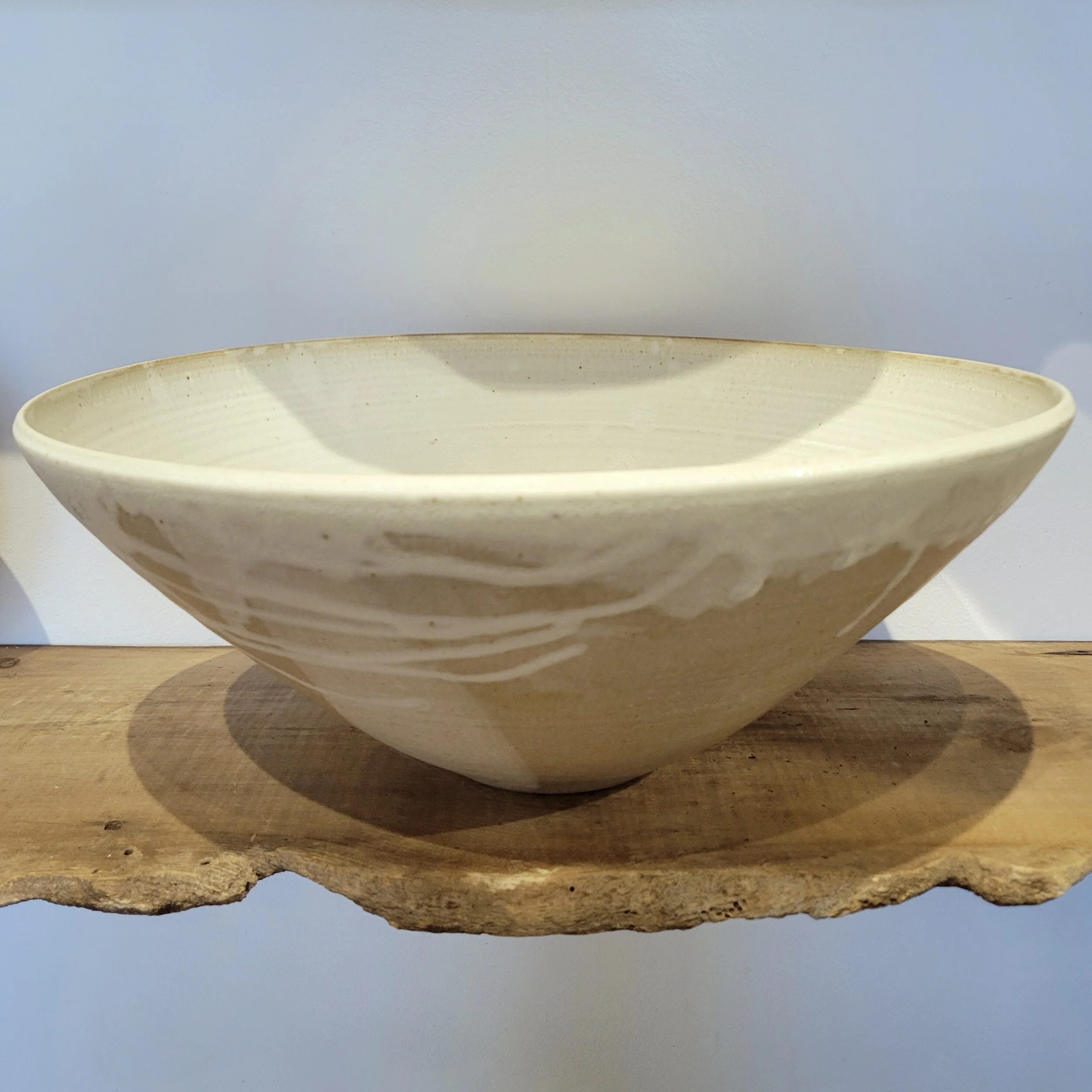 reclaimed large ceramic bowl