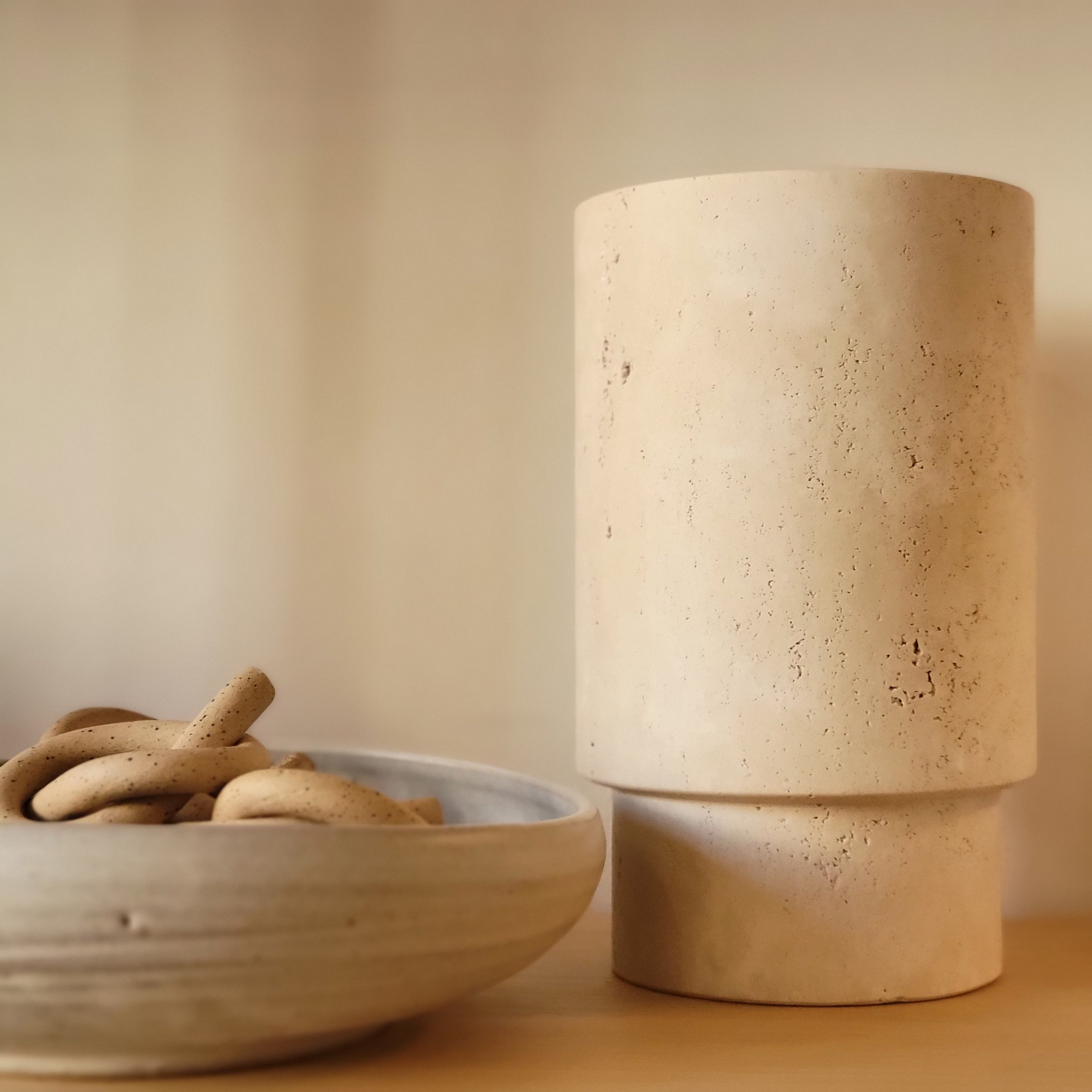Travertine Vase | Wine Cooler (Copy)