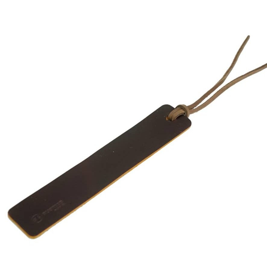leather bookmark
