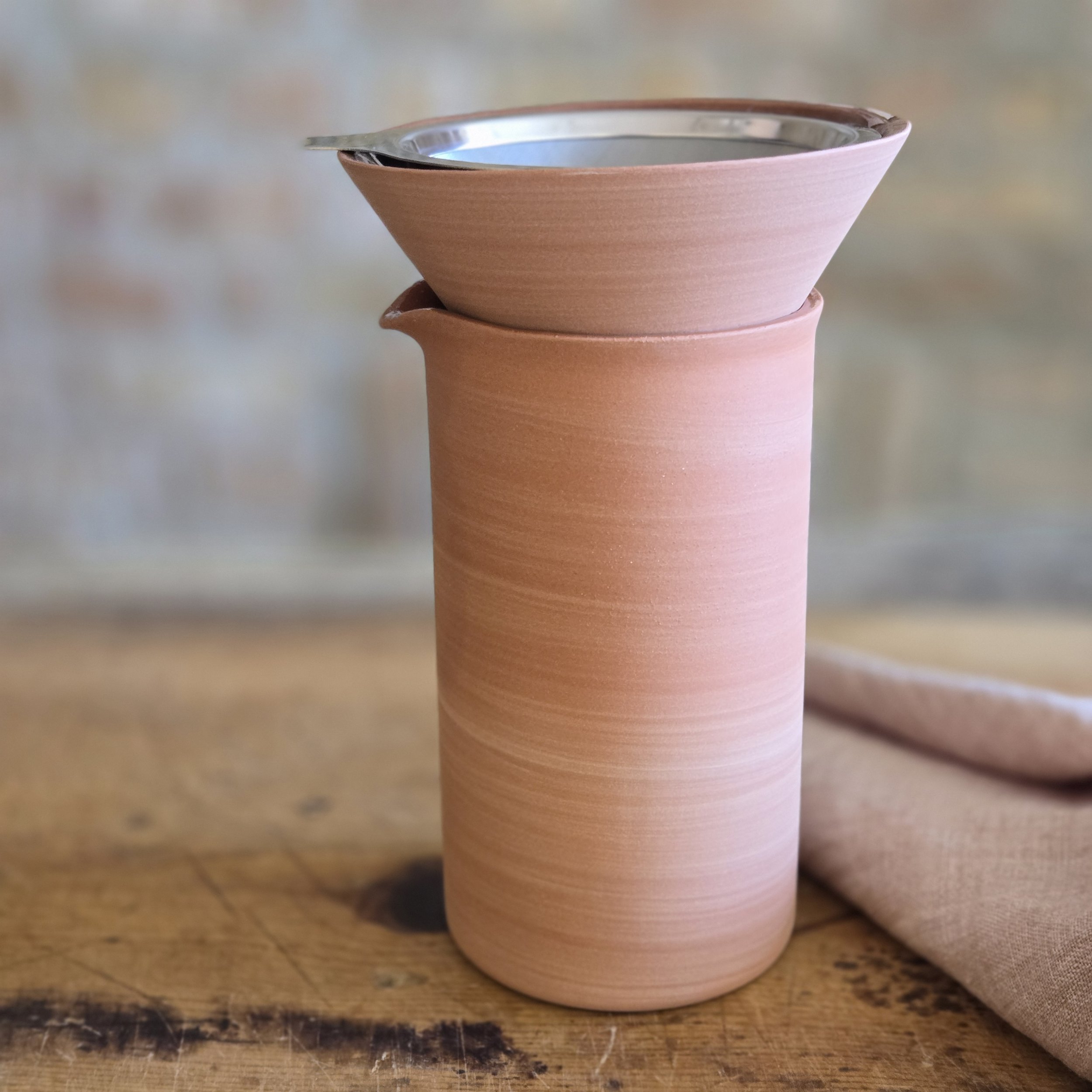 Terra Cotta Coffee Pour Over