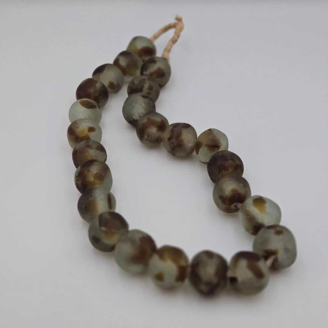 African Seaglass beads