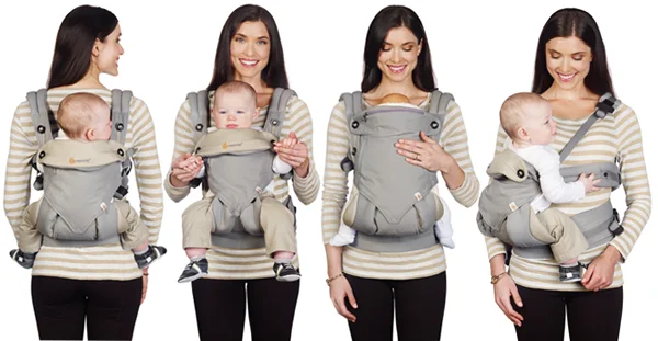 baby wearing face out