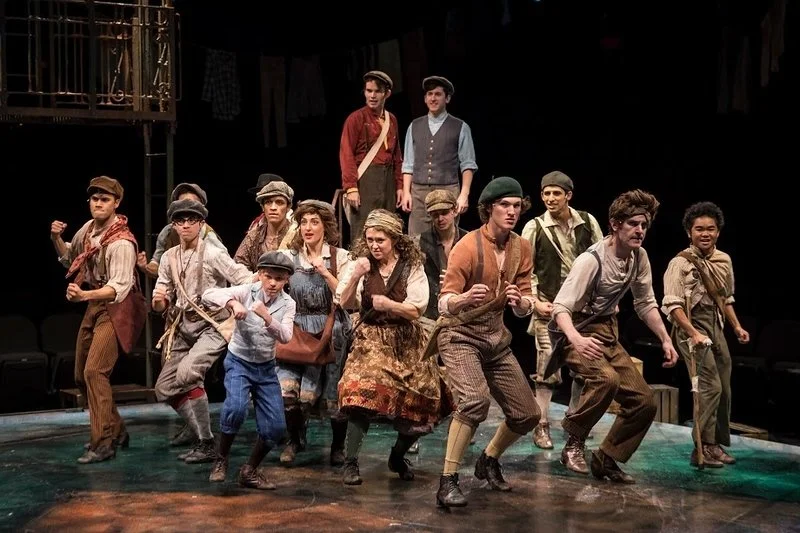  Newsies, Designed by Sally Dolembo. Photo by Liz Lauren  