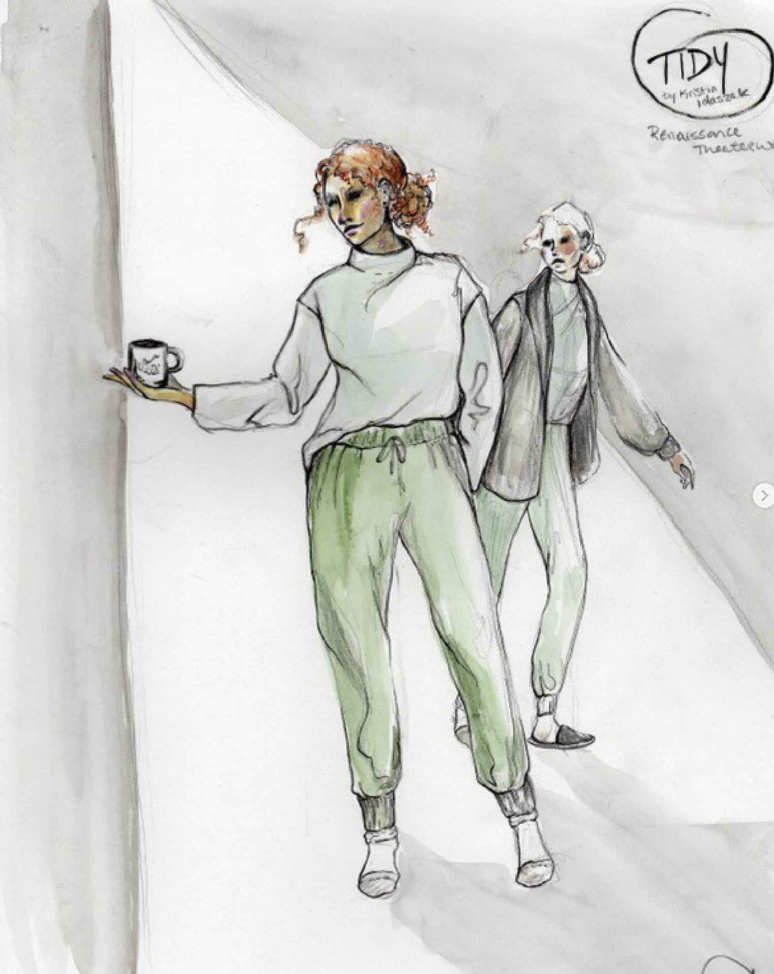  “It’s actress Cassandra Bissell who glances over everything in the sole role of The Detective. She’s dressed quite casually in a space that she considers to be her home.” - Russ Bickerstaff, The Small Stage 