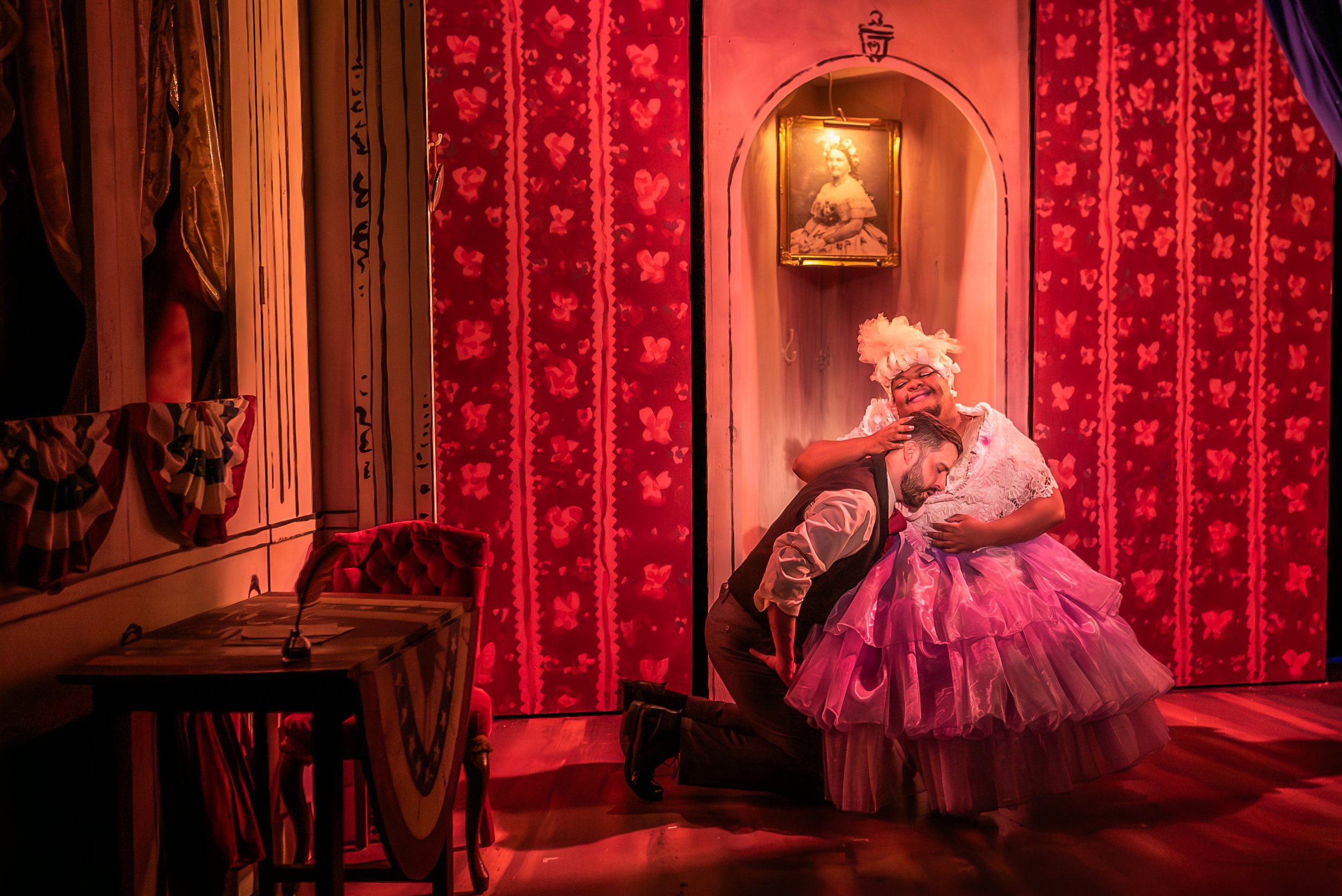  “The authenticity of Anna Wooden’s period Costume Design adds another layer to this charming confection, while allowing her imagination to go wild with her creations for Taffeta.” - The Chicago Theater Review 
