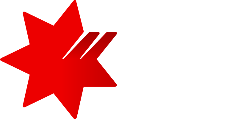 Logo with a red burst shape and white text that says 'more than money'.