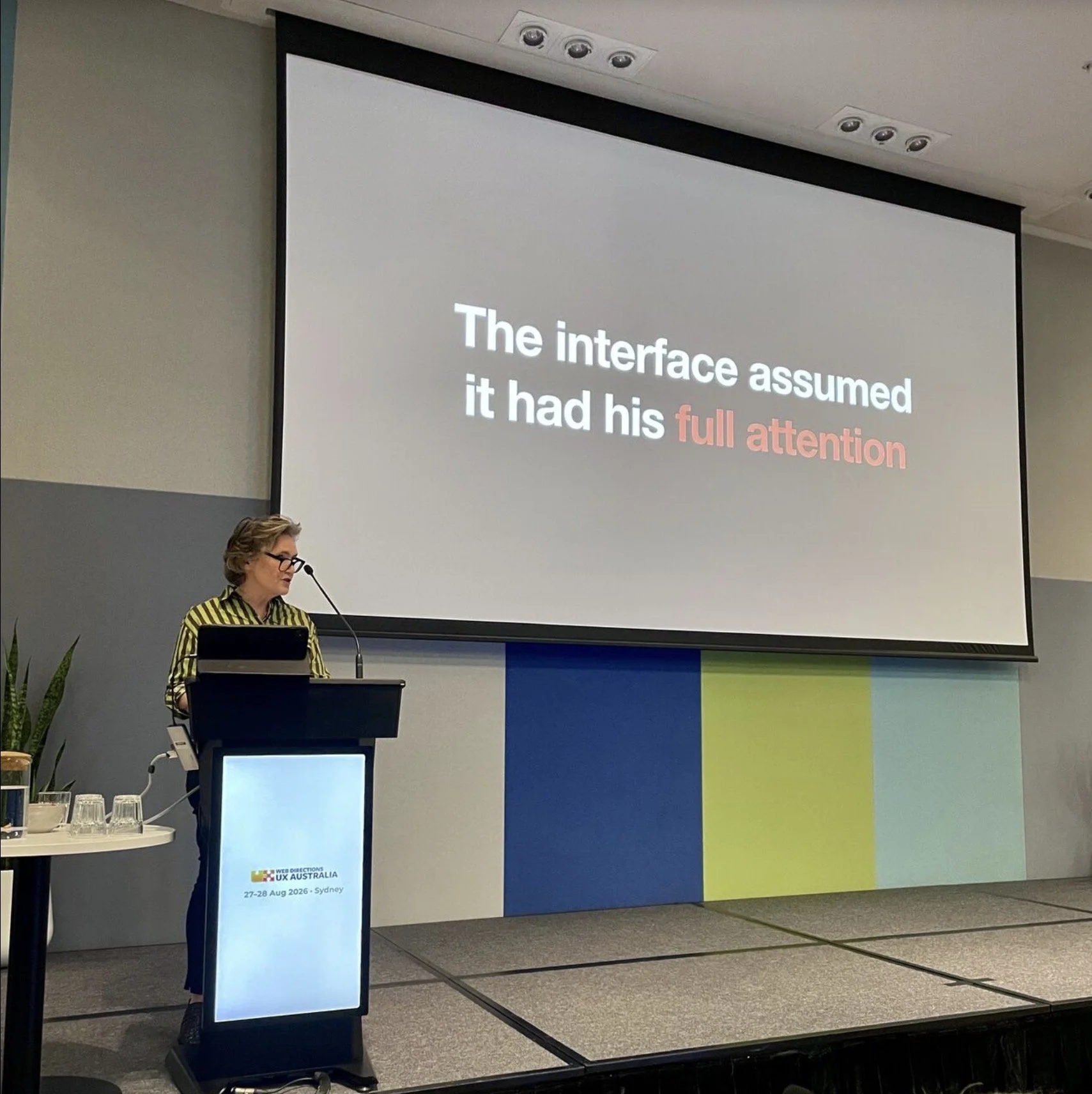 UX Australia speaker card 