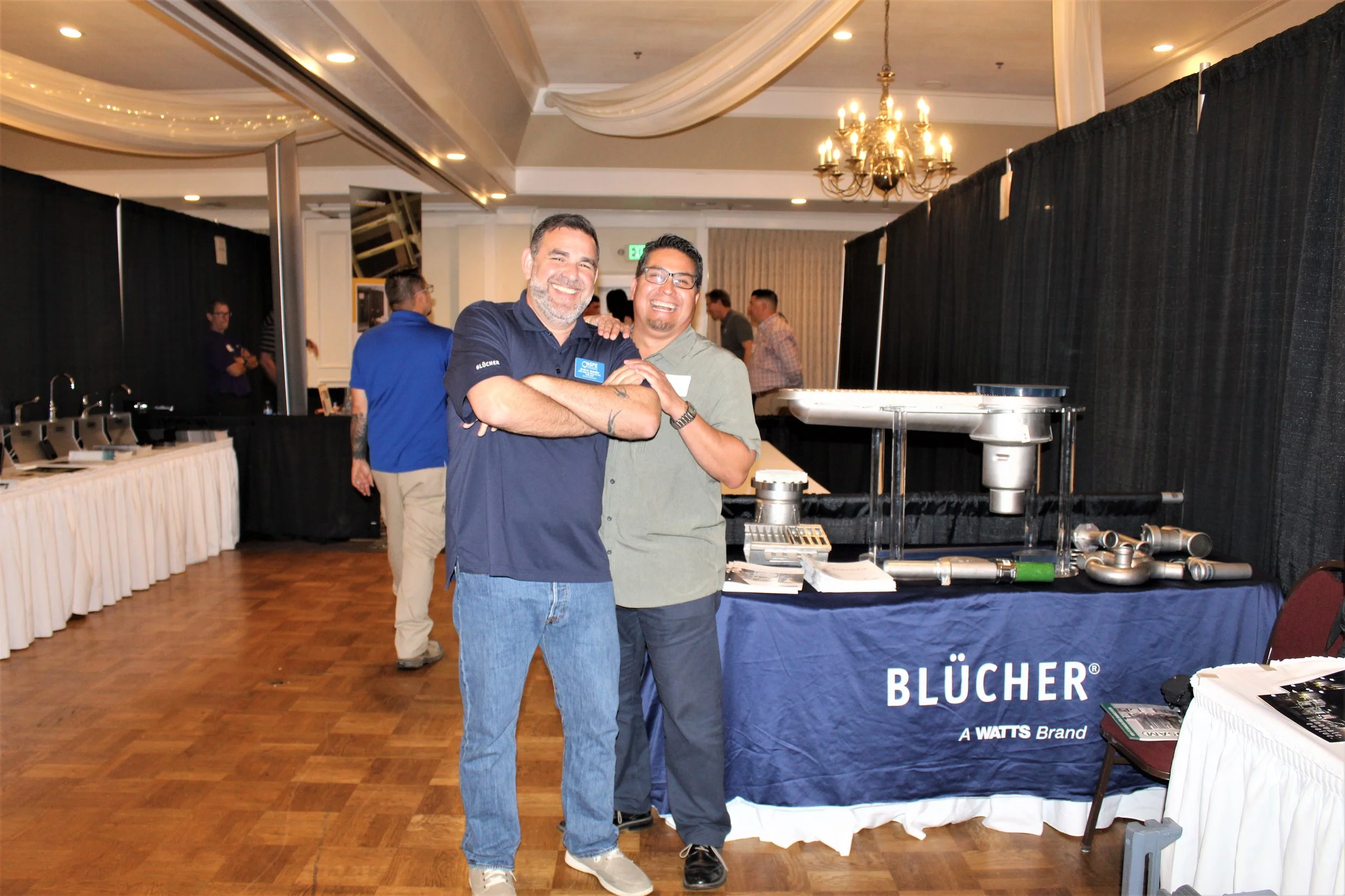 Scott Steindler and Alex Jimenez smile for the camera!
