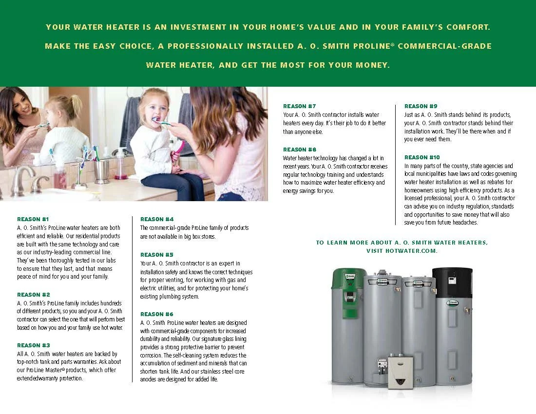 State select expert choice hot water heater hohpaclock