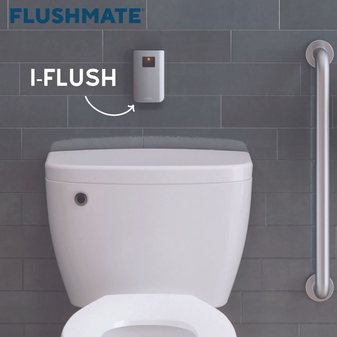 Introducing I-Flush, a sleek and stylish solution for modern restrooms and the latest innovation in @Flushmate's line of pressure-assisted restroom products. 💡🚽

Packed with enhancements, the I-Flush offers improved touchless operations to reduce b
