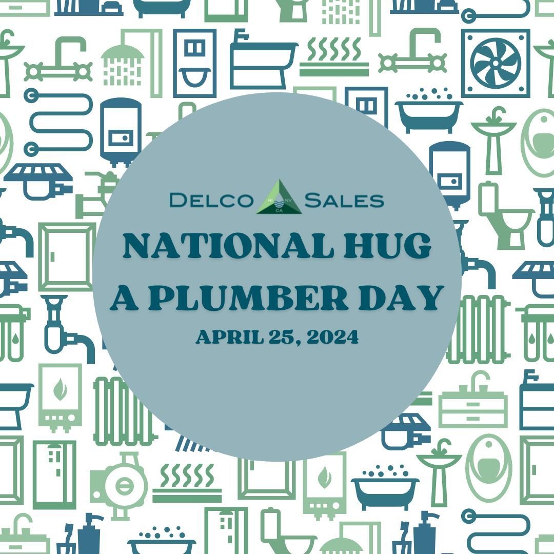 Today is National Hug a Plumber Day! 🛠️ Let's take a moment to appreciate the hard work and dedication of plumbers everywhere. Thank you for all that you do! 🙌

#delcosales #nationalhugaplumberday #plumber