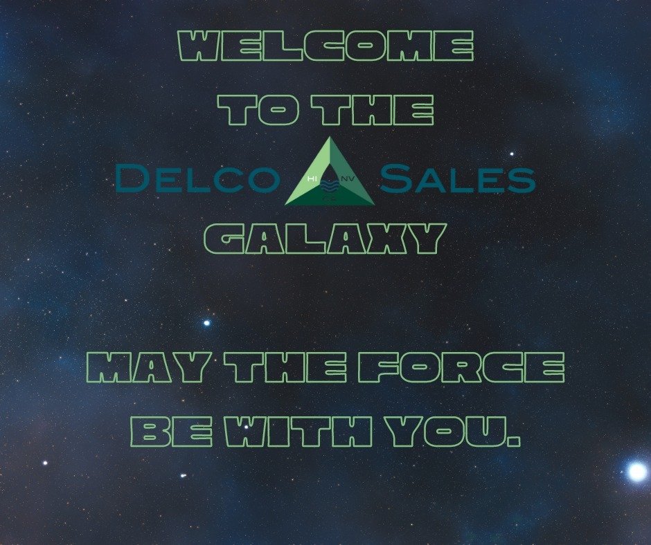 May the plumbing force be with you today and all days! 🌌💫Wishing everyone a happy (early) Star Wars Day! 

#delcosales #may4th #starwars #starwarsday